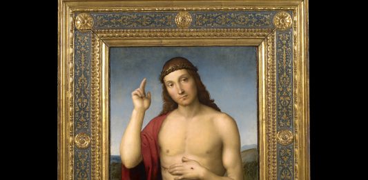 Raffaello Sanzio, Cristo redentore benedicente, Pinacoteca Tosio Martinengo