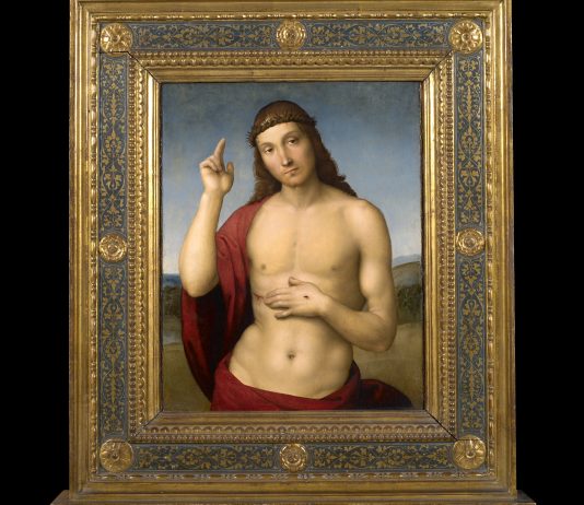 Raffaello Sanzio, Cristo redentore benedicente, Pinacoteca Tosio Martinengo