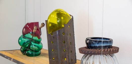 Storie di ferro e vetro, alla Venice Glass Week: Lorenzo Passi da Marignana Arte Veduta della mostra di Lorenzo Passi da Marignana Arte