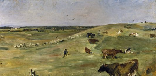 Impressionismo Tedesco dal Landmuseum di Hannover – MAR Lovis Corinth, Mucche al pascolo, 1903