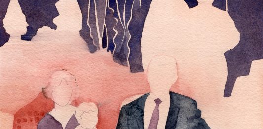 Whatever It Takes: alla A plus A l’arte si compra col baratto Maria Pilotto, Carnevale, 2020, acquarello su carta, 15x20cm