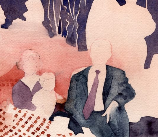 Whatever It Takes: alla A plus A l’arte si compra col baratto Maria Pilotto, Carnevale, 2020, acquarello su carta, 15x20cm