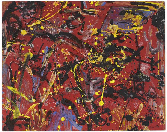 Jackson Pollock, Red Composition (1946) | Christie's