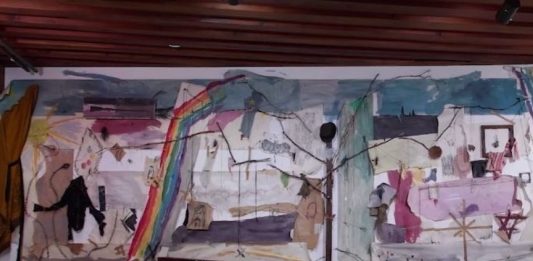 L’opera è femminicida? Rimossa l’installazione di Saul Fletcher da Punta della Dogana Don't let de darkness eat you up di Saul Fletcher installata a Punta della Dogana