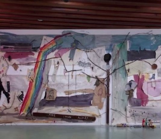 L’opera è femminicida? Rimossa l’installazione di Saul Fletcher da Punta della Dogana Don't let de darkness eat you up di Saul Fletcher installata a Punta della Dogana