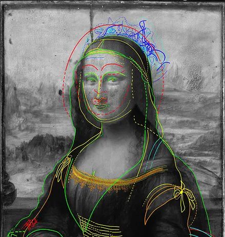 Un nuovo studio ha rivelato un disegno nascosto sotto la Monna Lisa