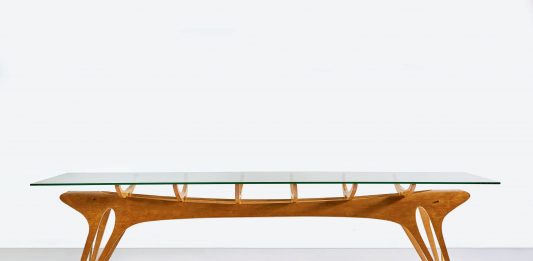 Sotheby’s: Carlo Mollino da record all’Evening Sale Carlo Mollino, Dining Table, progettato nel 1949. Sotheby's
