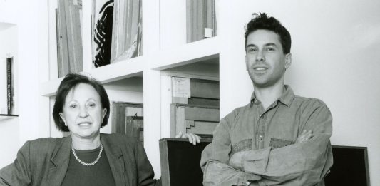 Un ritratto di Carla Accardi