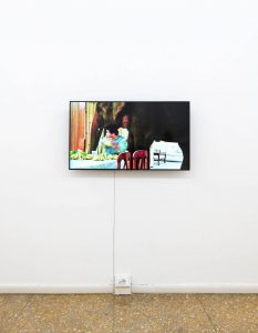 Edoardo Aruta - Elephant in the room, installazione video 2019