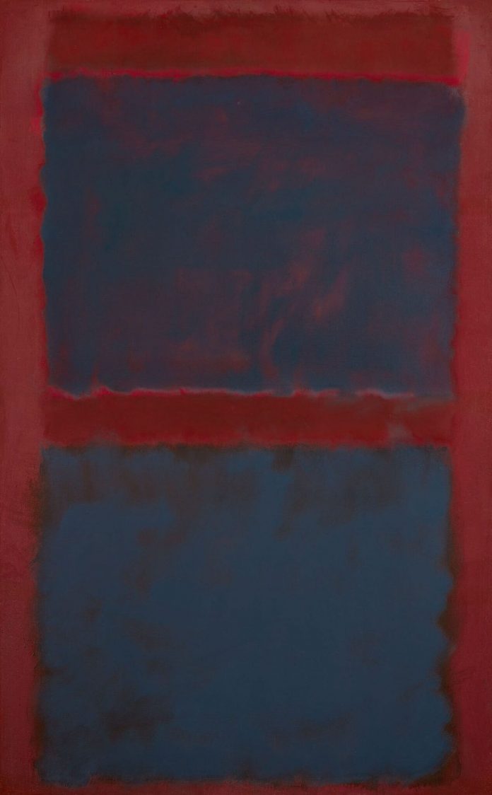 Rothko, Untitled (Black On Maroon), 1958. Sotheby's Rothko, Untitled (Black On Maroon), 1958. Sotheby's