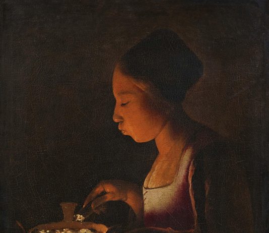 L’ultimo notturno. Il dipinto di Georges de La Tour all’asta da Lempertz Georges de La Tour, La fillette au brasero (1646-1648). Lempertz