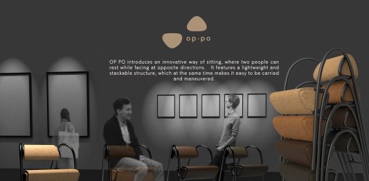 Comodi su OP-PO, la sedia sostenibile che ha vinto il concorso di MuseoCity