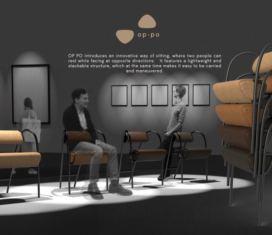 Comodi su OP-PO, la sedia sostenibile che ha vinto il concorso di MuseoCity