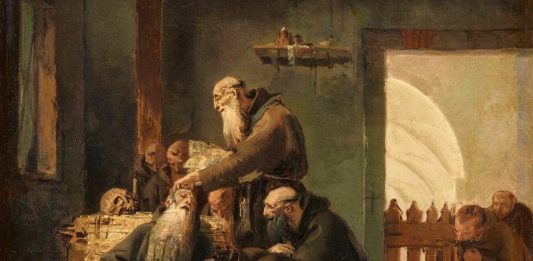 Tiepolo fa scintille da Lempertz Giovanni Battista Tiepolo, Morte di un monaco cappuccino. Lempertz