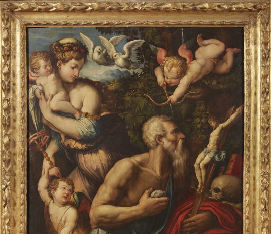 Capolavori da collezioni italiane: Giorgio Vasari all’asta da Pandolfini Giorgio vasari, Le tentazioni di San Girolamo. Pandolfini