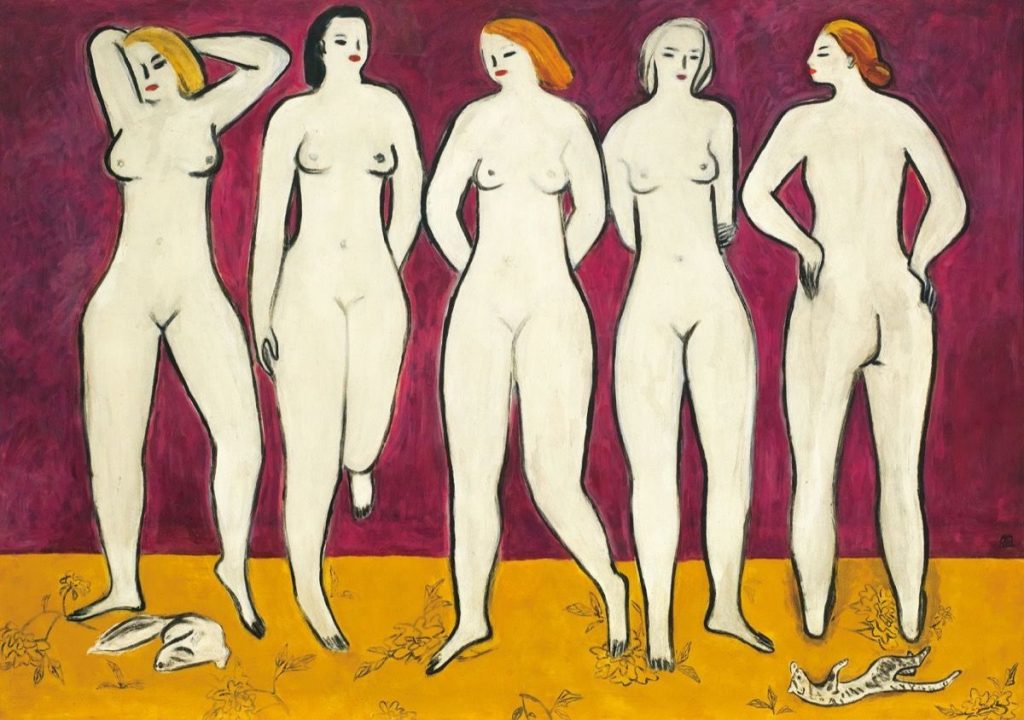 Sanyu, Five Nudes. Christie's