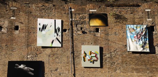 19 artisti insieme, sulle Mura Aureliane di Roma