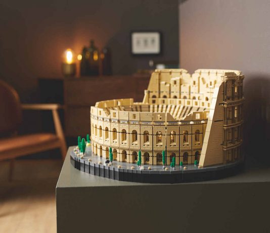 Oltre 9000 pezzi per il Colosseo Lego da record. Anche nel prezzo