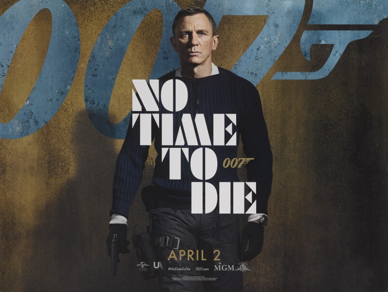 NO TIME TO DIE (2021) POSTER, BRITISH, ADVANCE, DOUBLE-SIDED. Sotheby's
