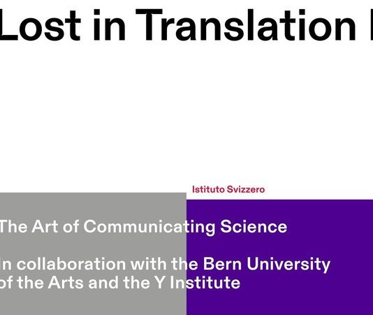 Lost in Translation I. L’Arte di Comunicare la Scienza