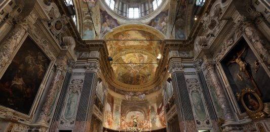 “Le Chiese dei Palazzi dei Rolli”, Genova: online i video dei droni