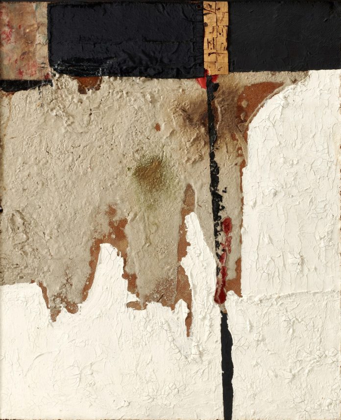 Alberto Burri, Composizione con sughero, 1954. Sotheby's Italia