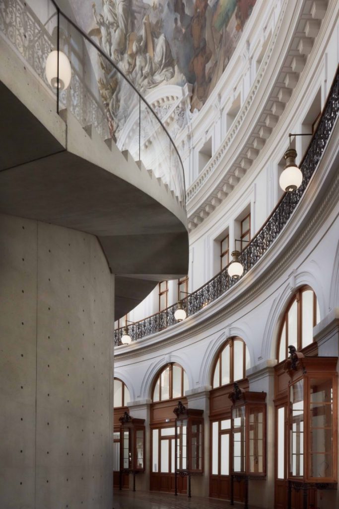 Bourse de Commerce — Pinault Collection © Tadao Ando Architect & Associates, Niney et Marca Architectes, Agence Pierre-Antoine Gatier. Photo Maxime Tétard, Studio Les Graphiquants, Paris