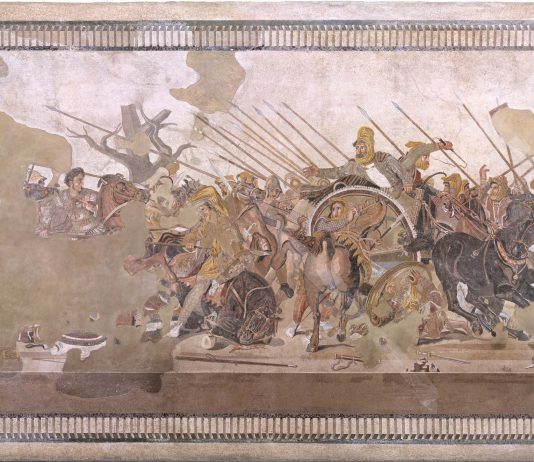 Al MANN di Napoli, inzia il restauro “chirurgico” del Mosaico di Alessandro