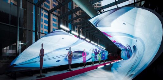 Orient Flux: la spettacolare installazione immersiva di Weirdcore a Pechino