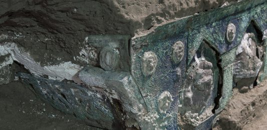 Pompei: ritrovato un carro da parata in perfette condizioni Carro Pompei