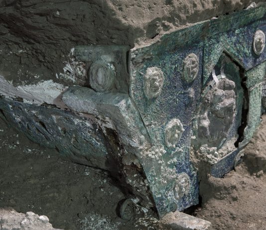 Pompei: ritrovato un carro da parata in perfette condizioni Carro Pompei