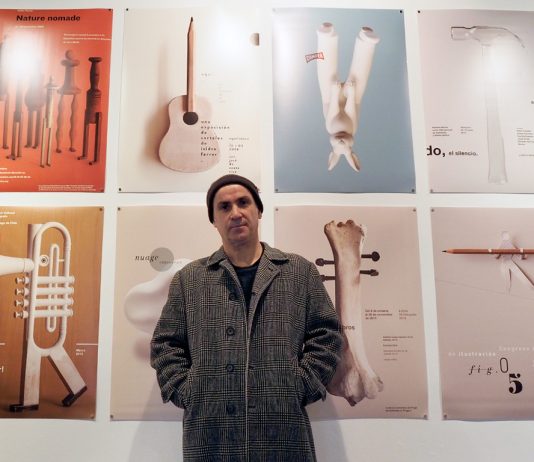 Il grande graphic designer Isidro Ferrer, ospite d’eccezione del talk dell’AIAP