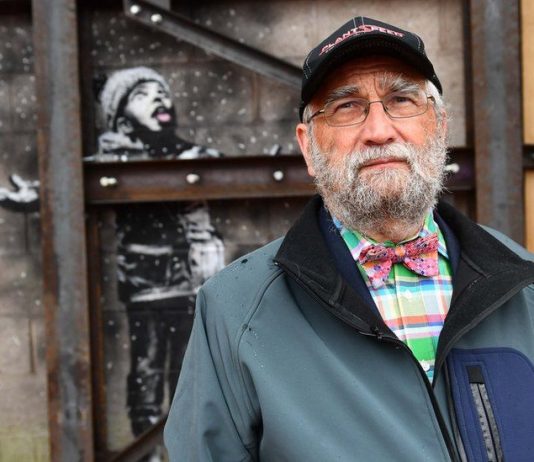 Dopo lo “stacco” di Nottingham, minacce al collezionista di Banksy John Brandler Banksy