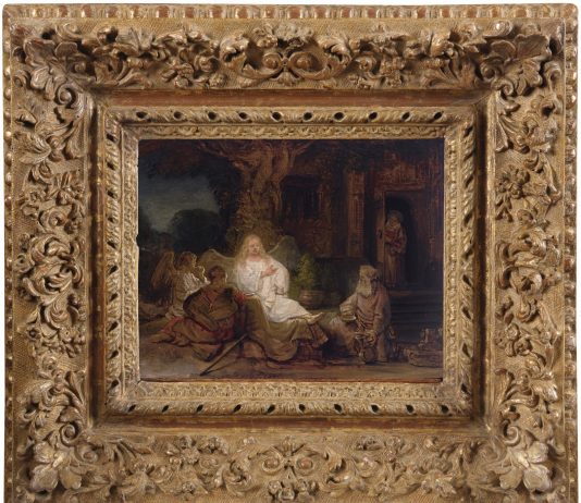 Sotheby’s, anche Rembrandt ha trovato casa Rembrandt, Abraham and the Angels (1646). Sotheby's