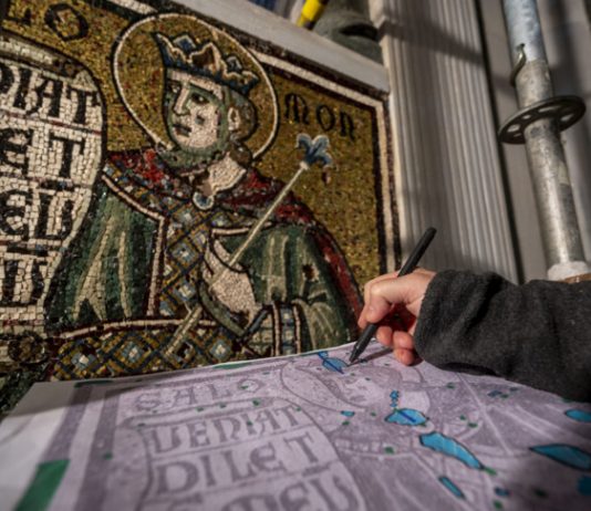 Dopo il restauro, una nuova luce per i mosaici del Battistero di Firenze © Opera di Santa Maria del Fiore Firenze