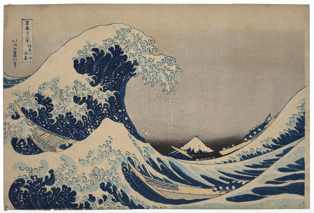 Hokusai onda record