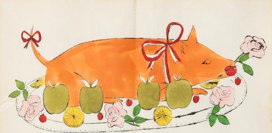 Le stravaganti ricette di Andy Warhol vanno all’asta da Bonhams Andy Warhol bonhams