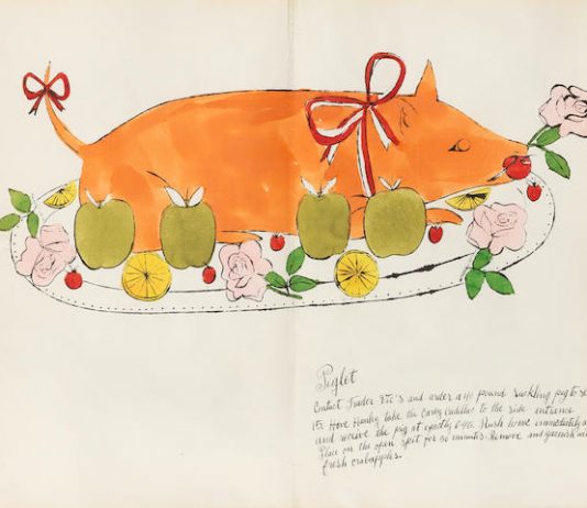 Le stravaganti ricette di Andy Warhol vanno all’asta da Bonhams Andy Warhol bonhams