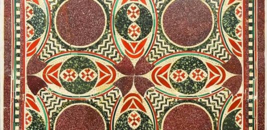 Il Mosaico della nave di Caligola torna finalmente al Museo di Nemi mosaico nave caligola nemi