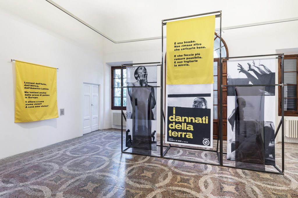 Installation view, Alessandra Ferrini: A Bomb to be Reloaded (Chapter 0), 2019. Photo by Leonardo Morfini, OKNO studio. Courtesy of Villa Romana
