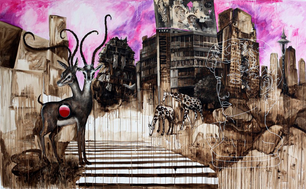 39cents(160x260cm)oil,2014