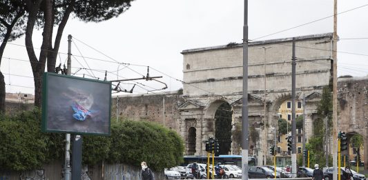 Tevere Expo, Iginio De Luca – Affissioni pubbliche in luoghi vari