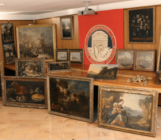 Il traffico d’arte al tempo del Covid: recuperati oltre mezzo milione di beni nel 2020