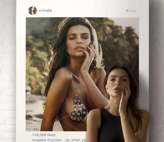 Emily Ratajkowski mette in vendita la sua prima opera NFT da Christie’s christie's emily ratajkowski