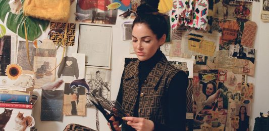 Vertigo: la capsule collection di Fendi in collaborazione con Sarah Coleman