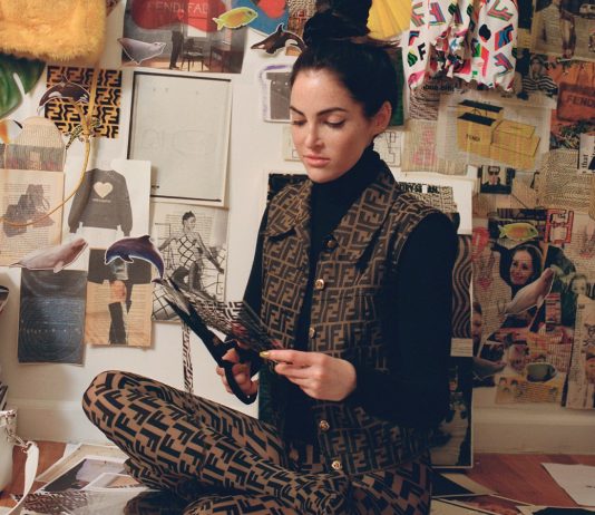 Vertigo: la capsule collection di Fendi in collaborazione con Sarah Coleman