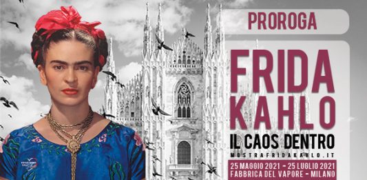 MOSTRA FRIDA KAHLO IL CAOS DENTRO da martedì 25 maggio alla Fabbrica del Vapore di Milano