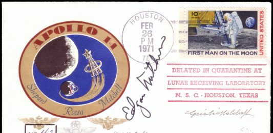 Il Ponte sulla Luna! Record mondiale per il Cosmogramma “Apollo 14” Ponte Cosmogramma