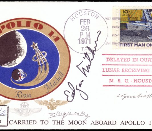 Il Ponte sulla Luna! Record mondiale per il Cosmogramma “Apollo 14” Ponte Cosmogramma