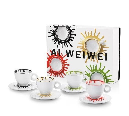 Tazzine d’autore: Ai Weiwei firma la nuova Illy Art Collection